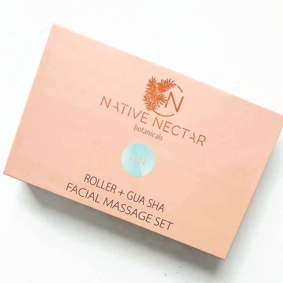 🆕 Native Nectar Jade Roller + Gua Sha Massager - Picture 3 of 4